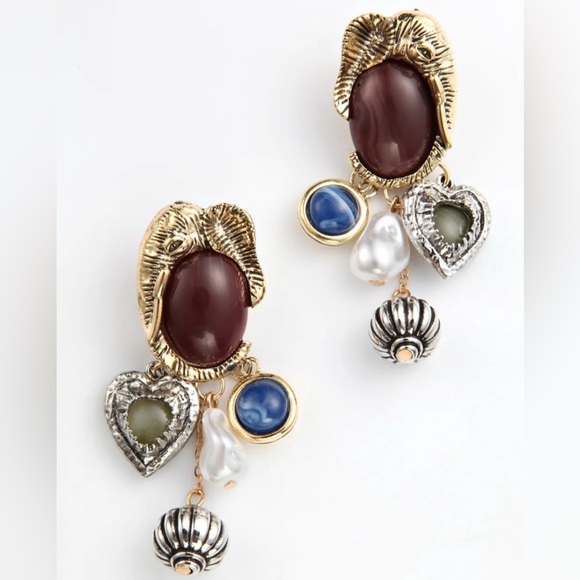 Zara Jewelry - Zara Retro Style Dangle Earrings